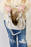 Elegant Weaved Vegan Leather Handbag