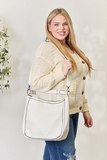 Elegant Weaved Vegan Leather Handbag