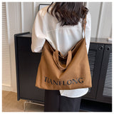 Women's Large-capacity Canvas Shoulder Messenger Bag