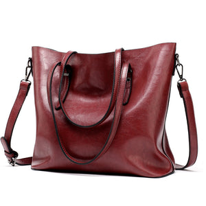 New European Style Handbag - shoulder bag tote bag winter oil