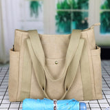 Large Capacity Canvas Tote Bag