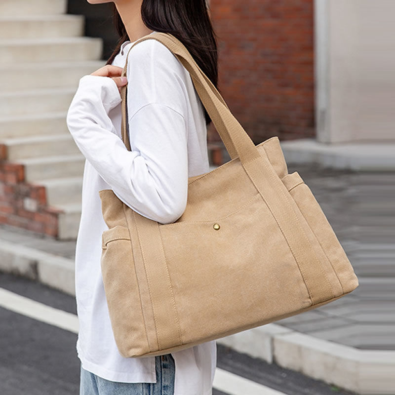 Large Capacity Canvas Tote Bag