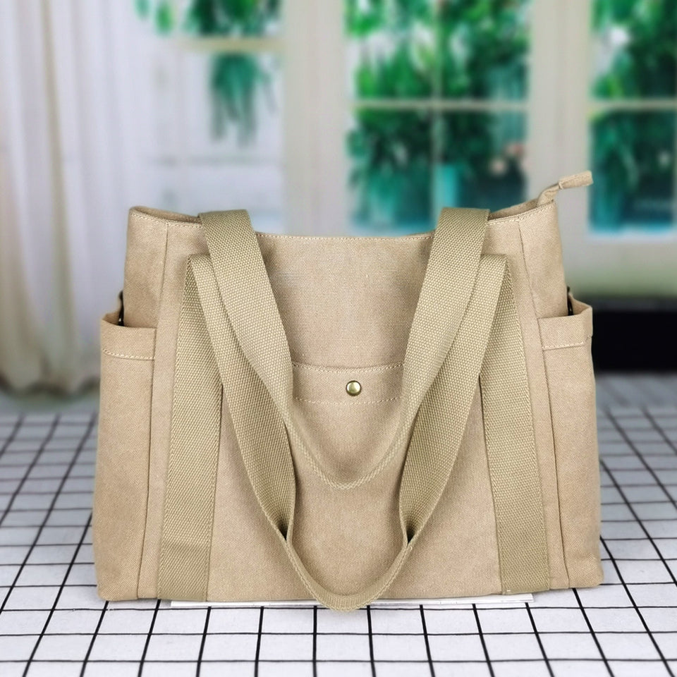 Large Capacity Canvas Tote Bag